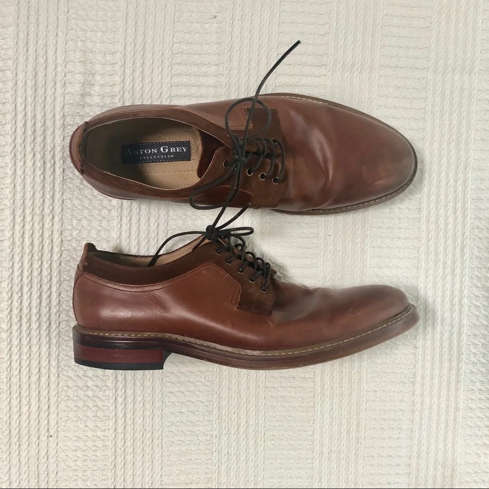 Aston Grey | Zottier Leather Oxfords w/ Box 9